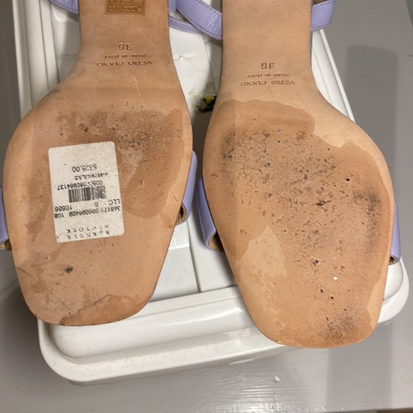 Barney’s New York Block Heel Sandal - Size 36 - Picture 12 of 13